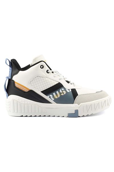 GAMELU Ανδρικά Αθλητικά Παπούτσια - Μπότες Polo High Top, Λευκά αθλητικά παπούτσια