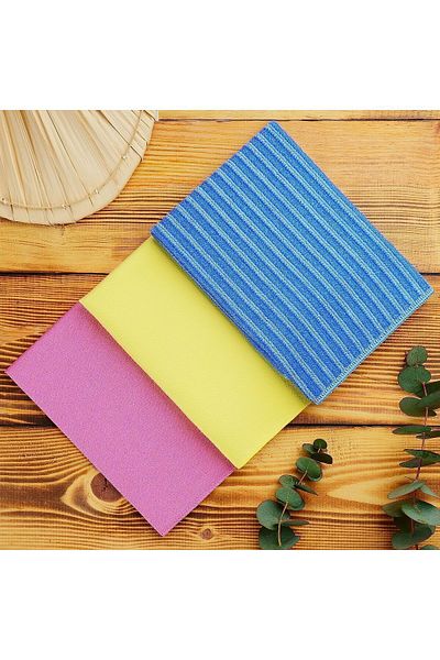 Silva Microfiber Cleaning Set - Glass Cloth, Kitchen Cloth and Dust Cloth