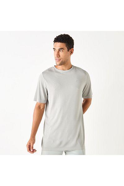 Kappa Textured T-shirt With Short Sleeves