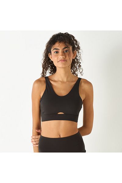Kappa Logo Detail Bra With Adjustable Straps