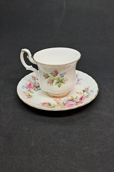 Royal Albert Moss Rose Vintage Turkish Coffee Size Coffee Cup 2 Pieces 90ml
