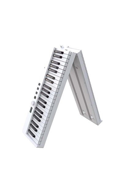 JWIN 88 TUŞLU KATLANABİLİR ŞARJLI BLUETOOTH PİYANO - BEYAZ