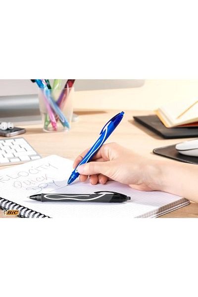 STOREMAX Ntwork Gelocity Quick Dry Quick Dry Gel Pen 12'Li Box Black Art 1087243