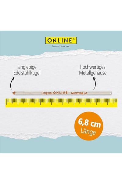 STOREMAX Mrttnca 2 Mini Marker Refills B Orange Trndymrt 1087243