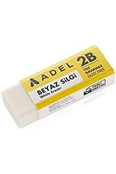 STOREMAX Mrttnca Soft White Dust-Free Eraser - Large Size - 20 Pieces Trndymrt 1087243