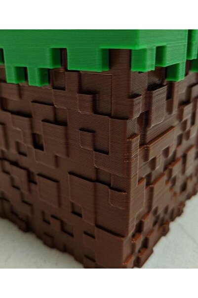 CNQR Minecraft Çim Blok Dekor Yeşil 11cm CNQRKGMF4795
