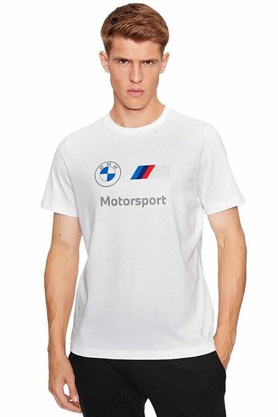 Puma Ανδρικό μπλουζάκι Bmw M Sport 612314 -02 Λευκό