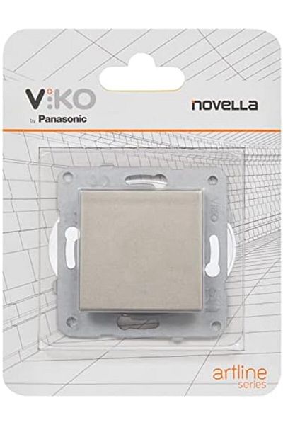 STOREMAX Novella Anthracite Door Automatic Mechanism + Button Cover, Quick Connect