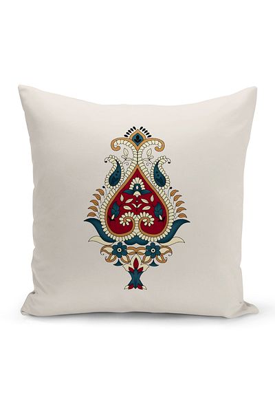 Bertille Home Ramadan Series Double Sided Digital Printed Throw Pillow Case (Ramadan Cushion Cover)