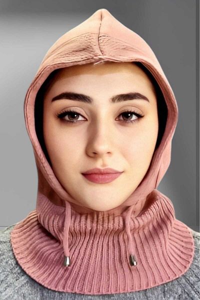 Trenderrs Balaclava Corded Knitwear Knitted Beanie Cap