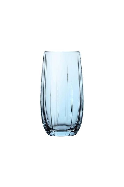 Paşabahçe Pasabahce Linka Turquoise Soft Drink Glass - Set of 3