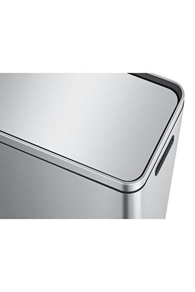 EKO X CUBE PEDALLI PASLANMAZ ÇÖP KOVASI - 30 LT - SATEN