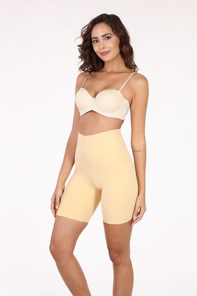 HS İÇ GİYİM High Waist Beige Laser Corset – Comfortable and Shaping Body Slimming Effect with Anti-Slip Silicone