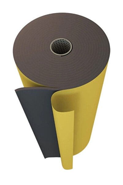 BantMarketim Araç Oto Ses Isı Yalıtım 40cmx5metre 6mm Yapışkanlı Kauçuk Izola...