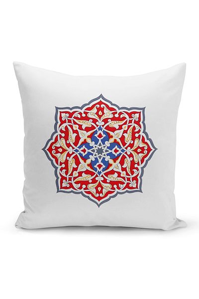 Bertille Home Κάλυμμα μαξιλαριού ριχτάρι σειράς Ramadan διπλής όψης με ψηφιακή εκτύπωση (Κάλυμμα μαξιλαριού Ramadan)