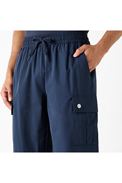 Starter Drawstring Detail Pants With Pockets