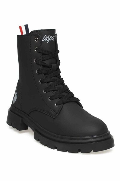 U.S. Polo Assn. Πόλο Ασν. Halles Μαύρες Γυναικείες Μπότες - 101184358 Σ
