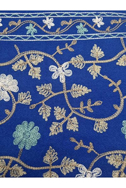 silkworm Розкішний кашеміровий зимовий шарф з вишивкою - (80 см 200 см)