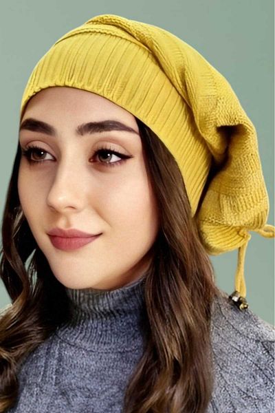 Trenderrs Women's Winter Knitwear Knitted Beanie and Neck Collar