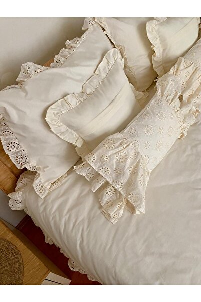 Hayalperest طقم مفروشات قطنية مفردة بأربعة حواف