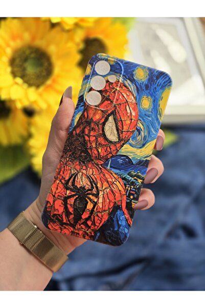 SUPER FRAME Samsung Galaxy A16 Uyumlu Baskılı Şeffaf Telefon Kılıfı