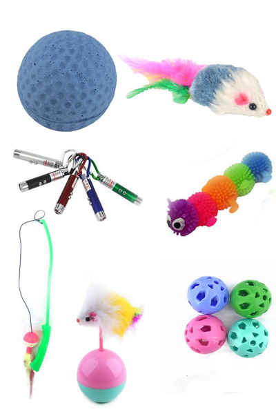 Fatih-Pet 10 Piece Cat Toys Set