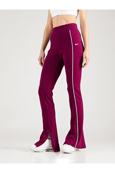 Nike Sportswear Collection Women's Slit-Hem Pants Mor Kadın Eşofman Altı