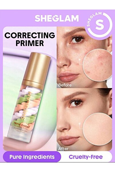 SHEGLAM Good Hydrating Makyaj Bazı triple threat correcting primer