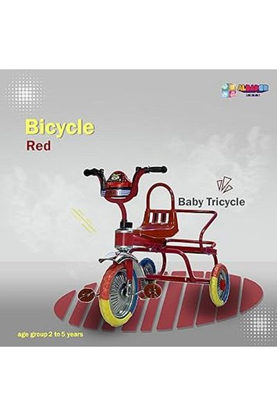 ALBADER Tricycle for Kids With 2 Seats, Toddler Bike for 2-8 Years, Kids Tricycles Kids Balance Bike