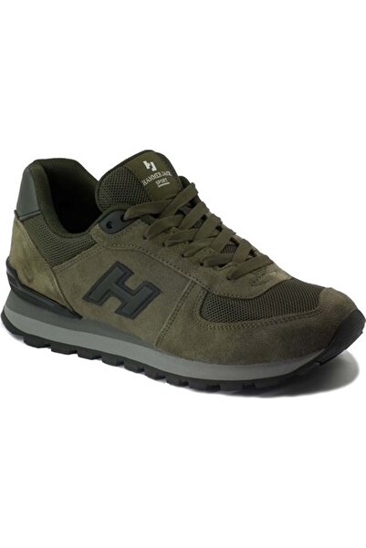Hammer Jack 102 19250 Peru %100 Hakiki Deri Unisex Spor Ayakkabı HAKİ
