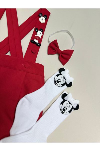 annerüyası Miki Mause Concept Shorts Slopet Bow Tie Socks