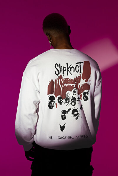 SEVBANO Slipknot majica sa printom, unisex, velika, rok metal muzički bend