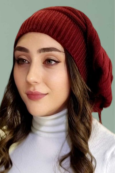 Trenderrs Women's Winter Knitwear Knitted Beanie and Neck Collar