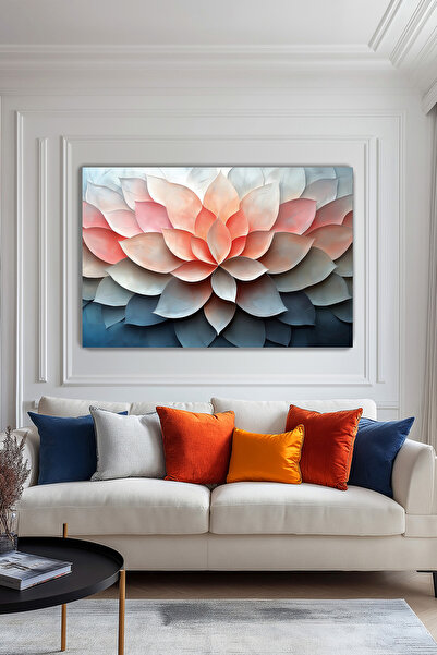 Arkeot Kusursuz Harmoni Kanvas Duvar Tablosu Dekoratif Manzara Salon Oturma o...