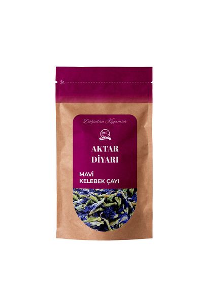 Aktar Diyarı Blue Tea-Blue Butterfly Tea 50 Gr