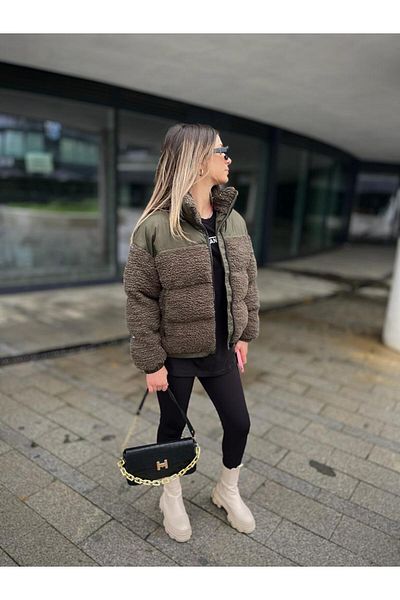 KINGAF WOMEN'S PLUSH COAT