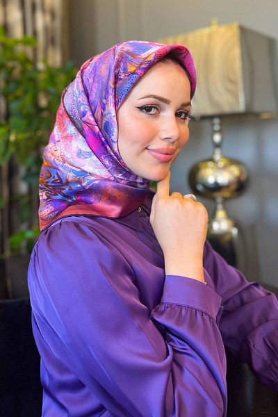 Armine Silk Scarf 2023/2024 Autumn Winter - 9041d-02 - Tivil