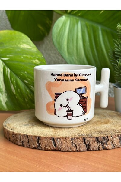 Cupova İsme Özel Mottolu Kupa Bardak, Doğum Günü, Hediye