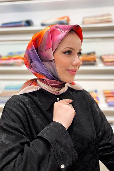 Armine Silk Scarf 2023/2024 Autumn Winter - 9014d-81 - Sura