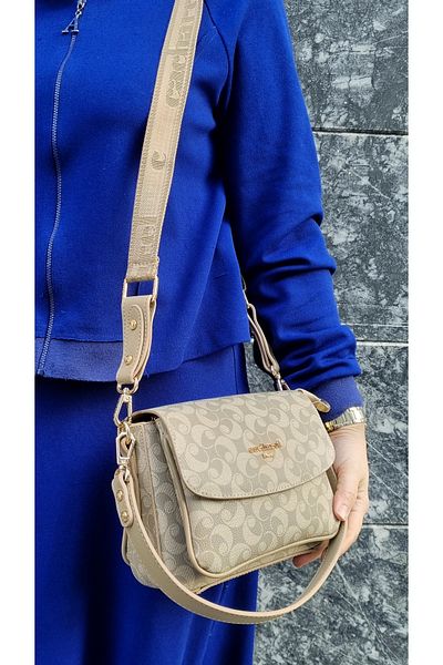 Cacharel Original Cacharel Paris Crossbody Bag Women's Compartment Shoulder and Crossbody Bag
