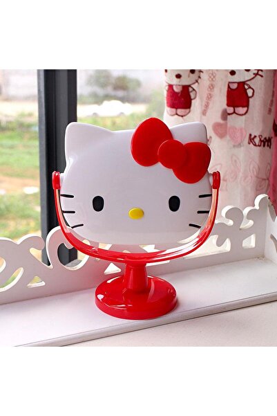 Livava Hello Kitty Masaüstü Ayna, Kırmızı, 21×17-