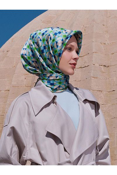 Armine Silk Scarf 2023/2024 Autumn and Winter - 9045d-31 - Sura - Plaza Model