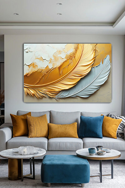 Arkeot Hafifliğin Dansı Kanvas Duvar Tablosu Dekoratif Modern Salon Oturma odası antre dekor Büyük