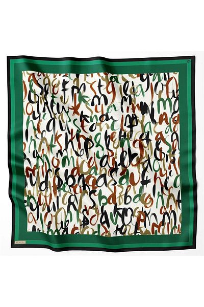 Armine 2023/2024 Autumn Winter Silk Scarf - 9006D-32 - Tivil