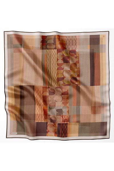 Armine 2023/2024 Autumn Winter Silk Scarf - 9009D-06 - Tivil