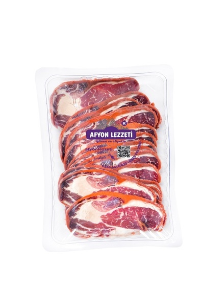 AFYON LEZZETİ GÜVEN VE AFİYETLE Afyon Lezzeti Geleneksel Çemenli Kasap Pastırma 250 Gr