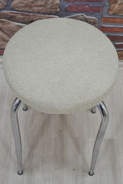 kılıfteks Κάλυμμα σκαμπό από χοντρό ύφασμα Coco