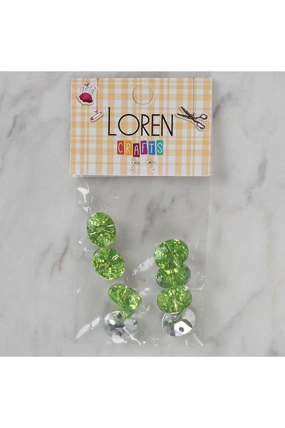 Hangora Loren Crafts Green 8 Button - 247
