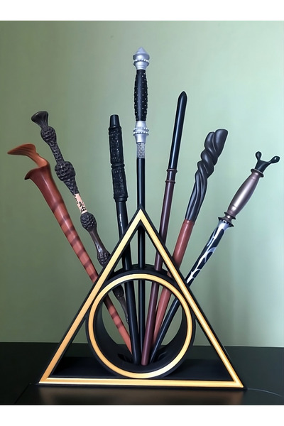 KEMX Harry Potter Ölüm Yadigarları Asa Standı (sadece stand)