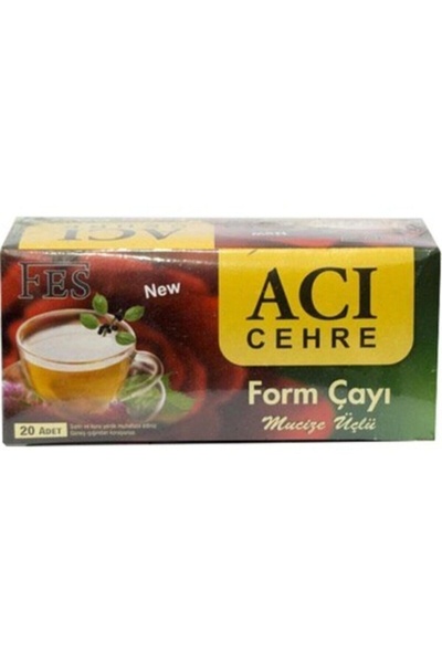 Furkan Sarı Fes Acı Çehre Form Çayı 20'li